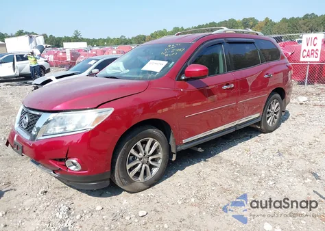 2013 Nissan Pathfinder Sl z USA, uszkodzony, nr VIN 5N1AR2MM7DC632447